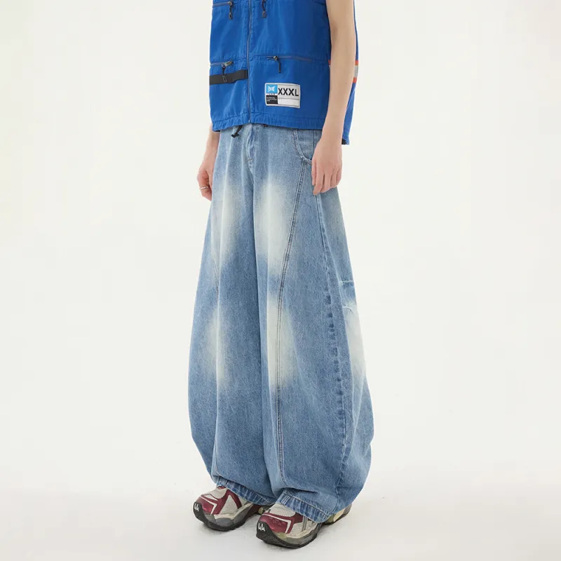 NOTFORMAD Jeans Unisex Vintage Blue-2