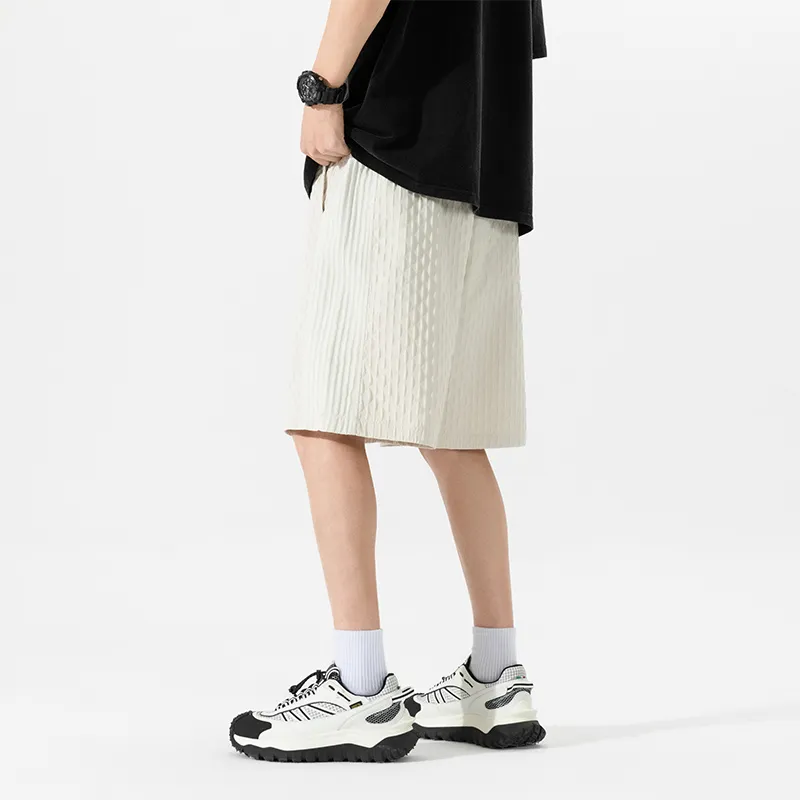 NOTFORMAD Casual Shorts Unisex Black-12
