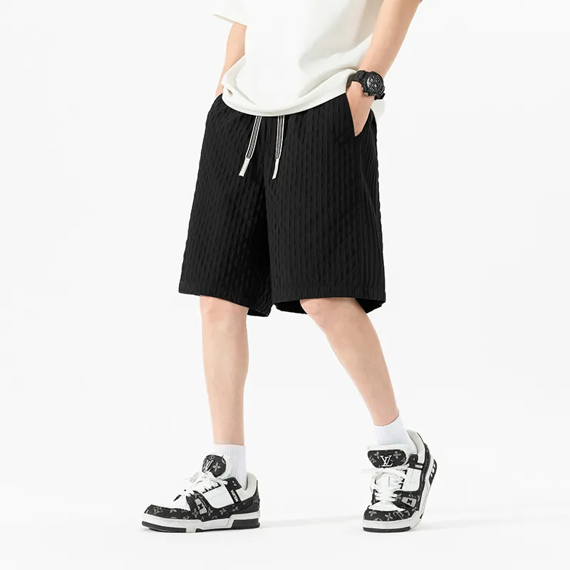 NOTFORMAD Casual Shorts Unisex Black-2
