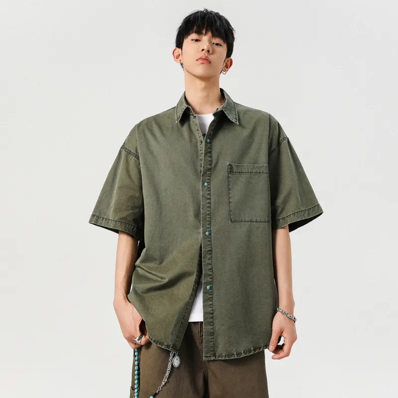 NOTFORMAD Short Sleeved Shirt Unisex-19