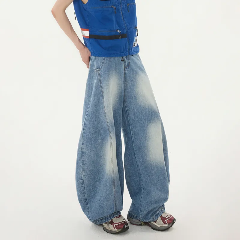 NOTFORMAD Jeans Unisex Vintage Blue-5