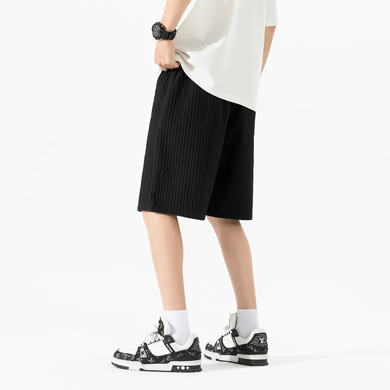 NOTFORMAD Casual Shorts Unisex Black-5
