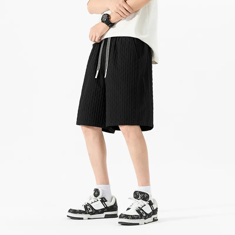 NOTFORMAD Casual Shorts Unisex Black-5