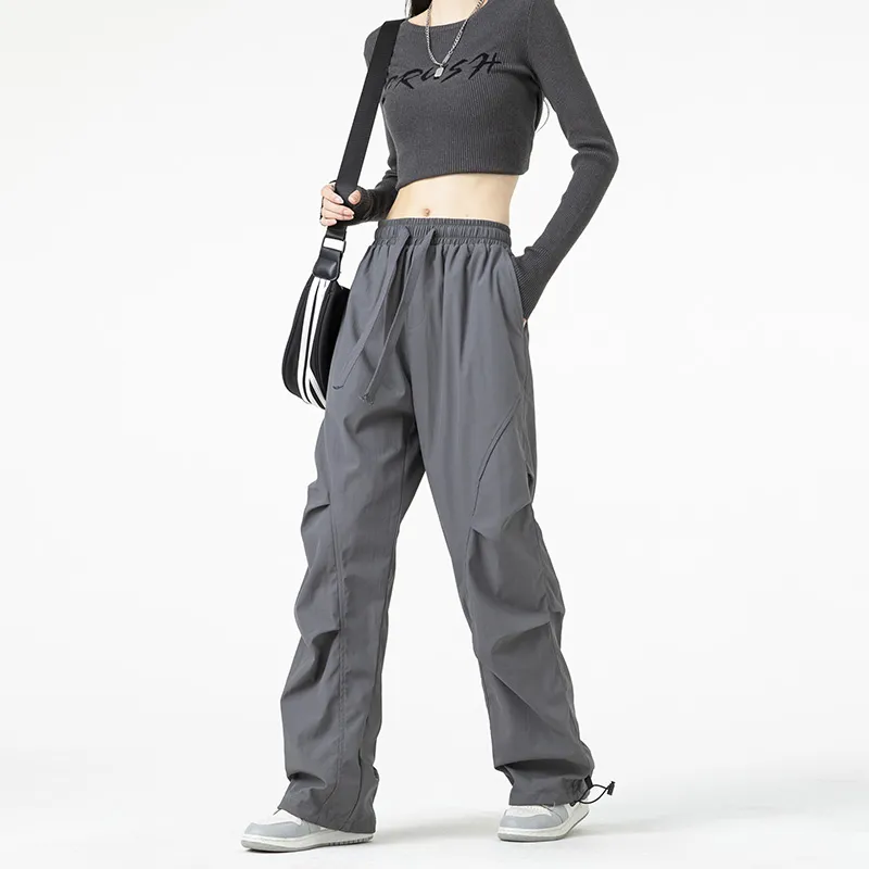 NOTFORMAD Casual Pants Unisex Khaki-24