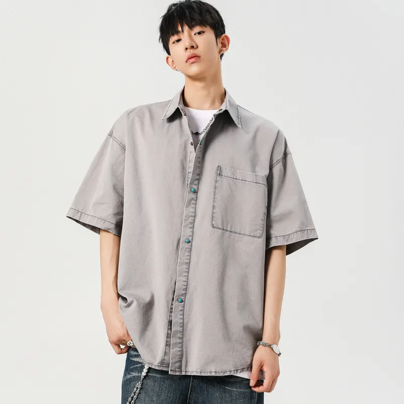 NOTFORMAD Short Sleeved Shirt Unisex-13