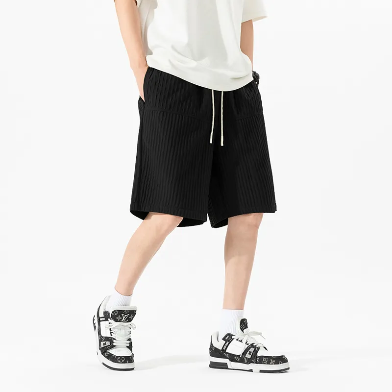 NOTFORMAD Casual Shorts Unisex Black-2