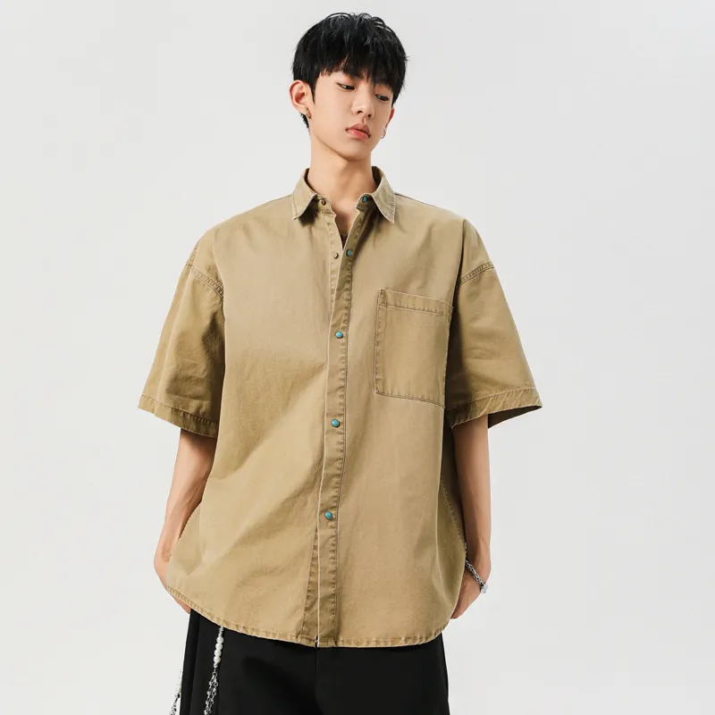 NOTFORMAD Short Sleeved Shirt Unisex-3