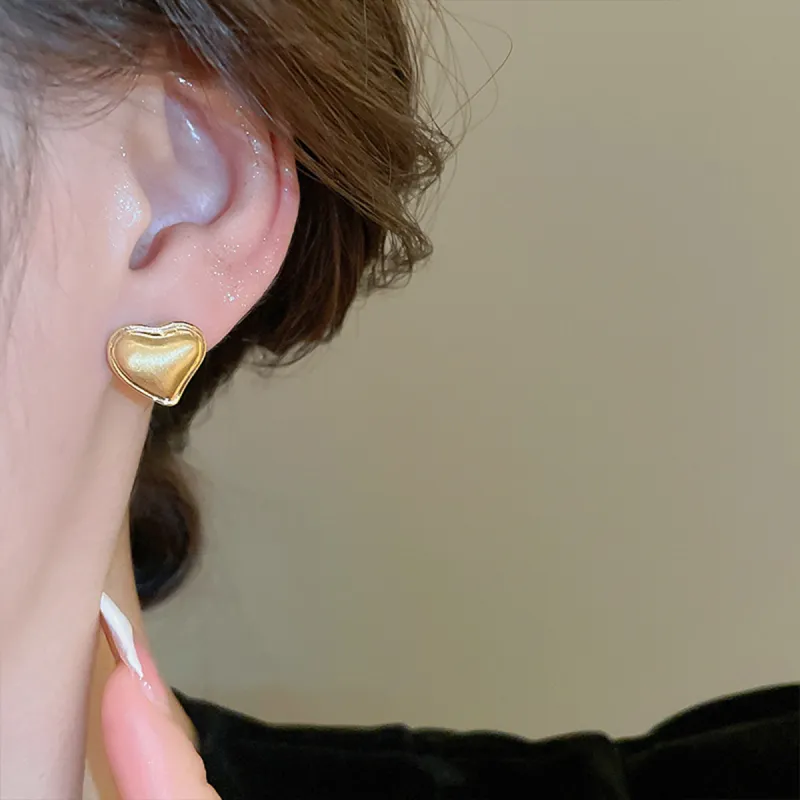 FEO Alloy Stud Earrings Women's-2