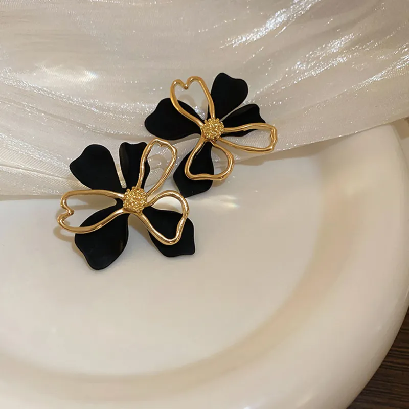 FEO Alloy Stud Earrings Women's-2