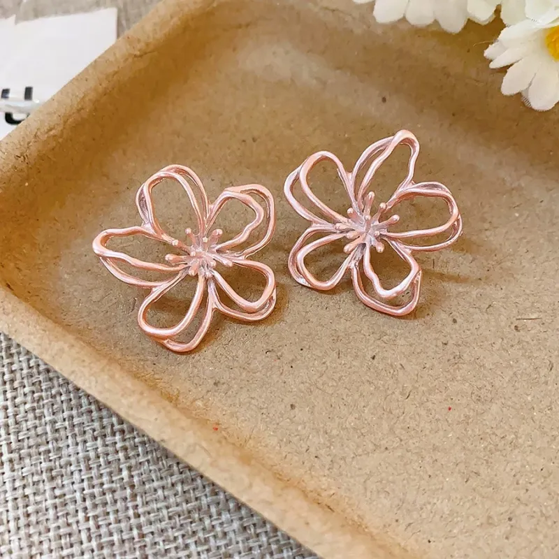 FEO Alloy Stud Earrings Women's-1