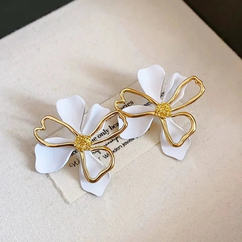 FEO Alloy Stud Earrings Women's-10