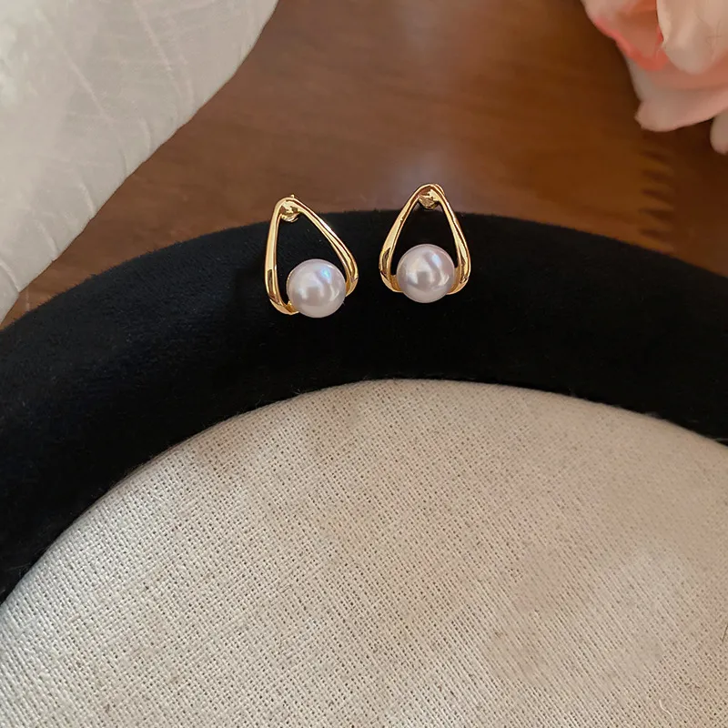 FEO Alloy Stud Earrings Women's-3