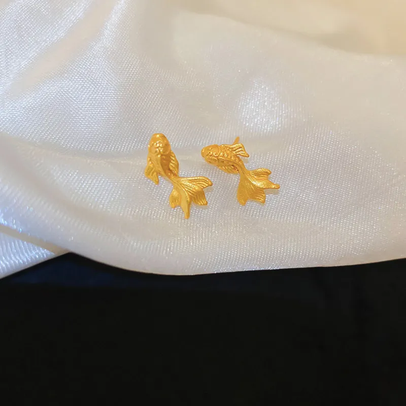 FEO Alloy Stud Earrings Women's-3