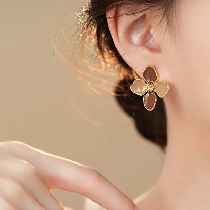FEO Drip Glaze Stud Earrings Women's-8