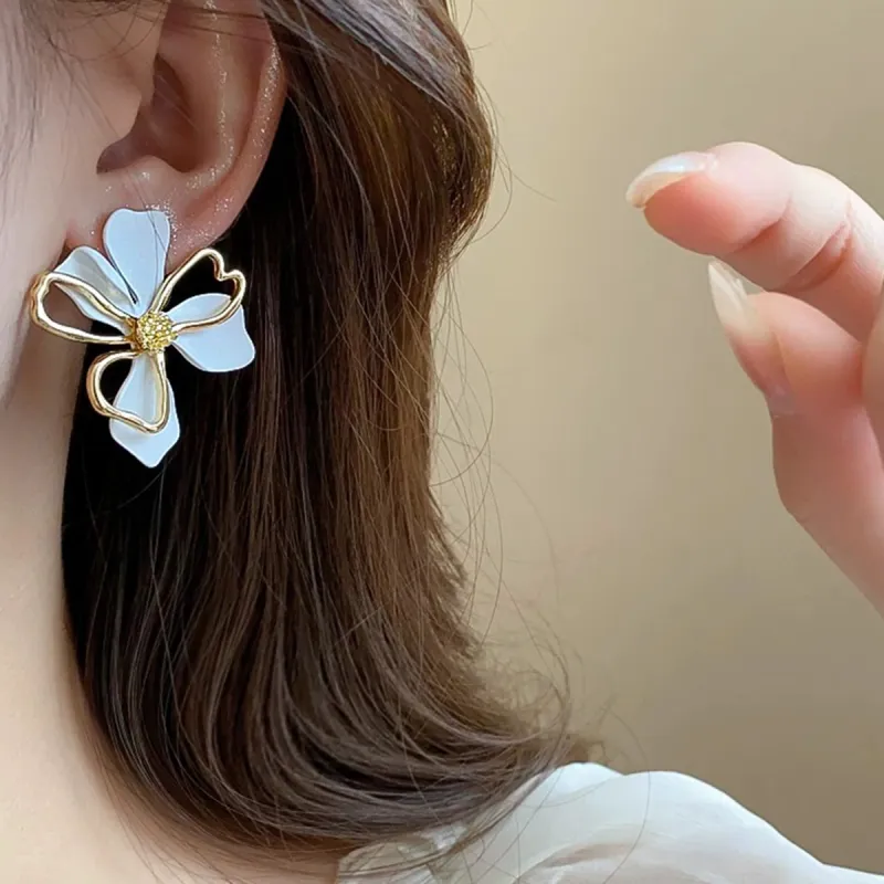 FEO Alloy Stud Earrings Women's-8