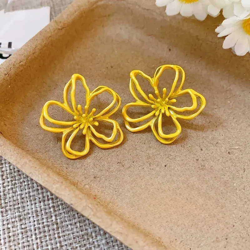FEO Alloy Stud Earrings Women's-8