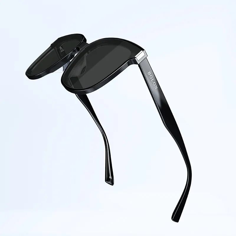 BOLON Plate Frame Square Sunglasses Unisex-3