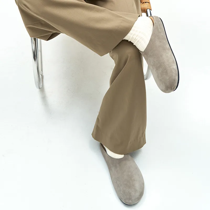 Epide Prefab Quiet Abrasion Resistant Closed Toe Slippers Unisex-1