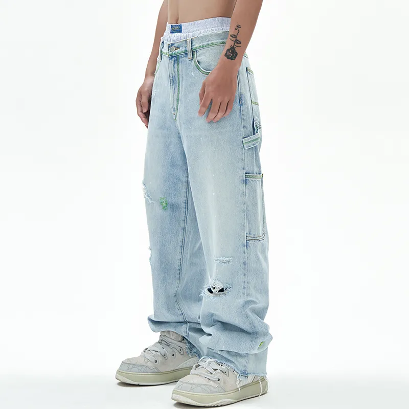 Epide Prefab Jeans Unisex Light Blue-5