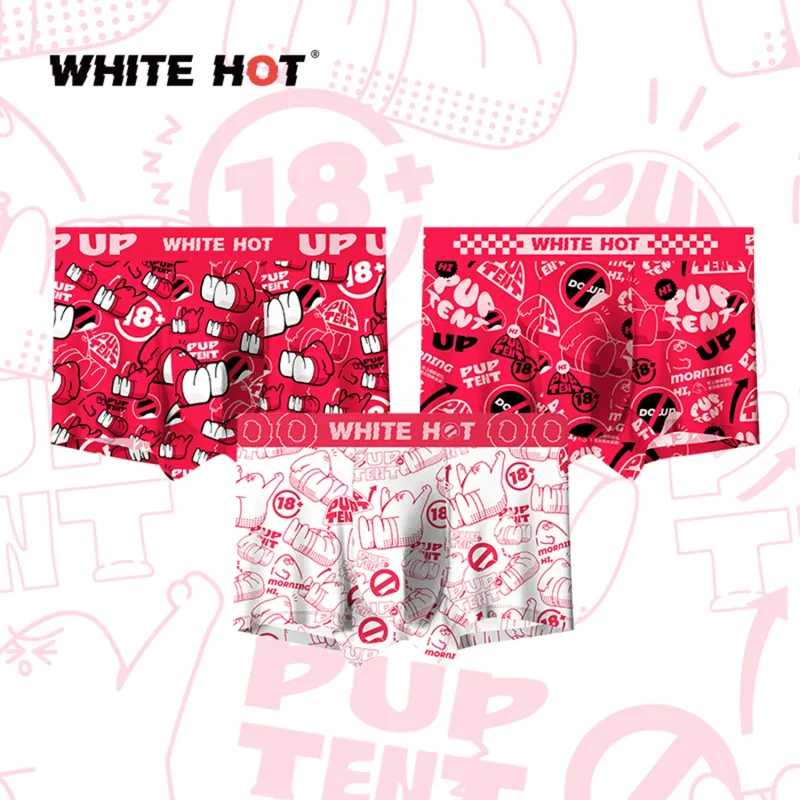 WHITE HOT Men Underpants-5