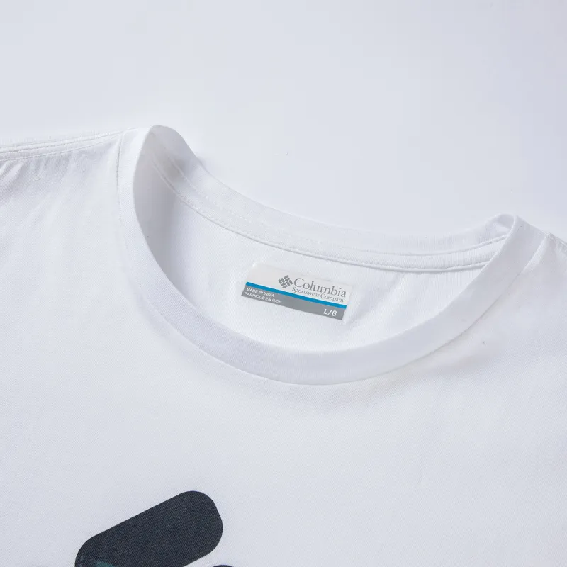 Columbia T Shirts Men White 114-8
