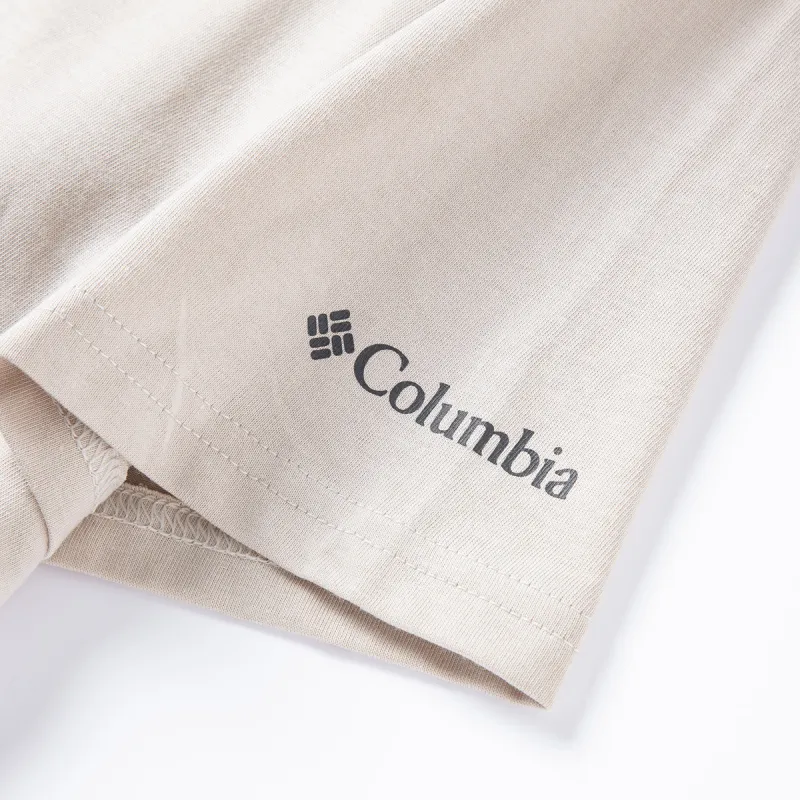 Columbia T-Shirt Men's White Khaki-2