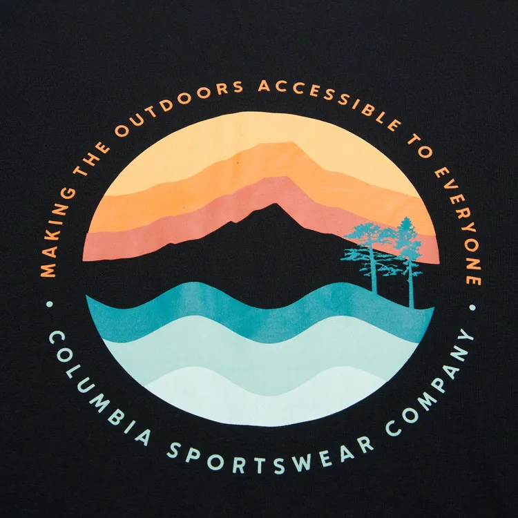 Columbia T Shirts Men Black-3