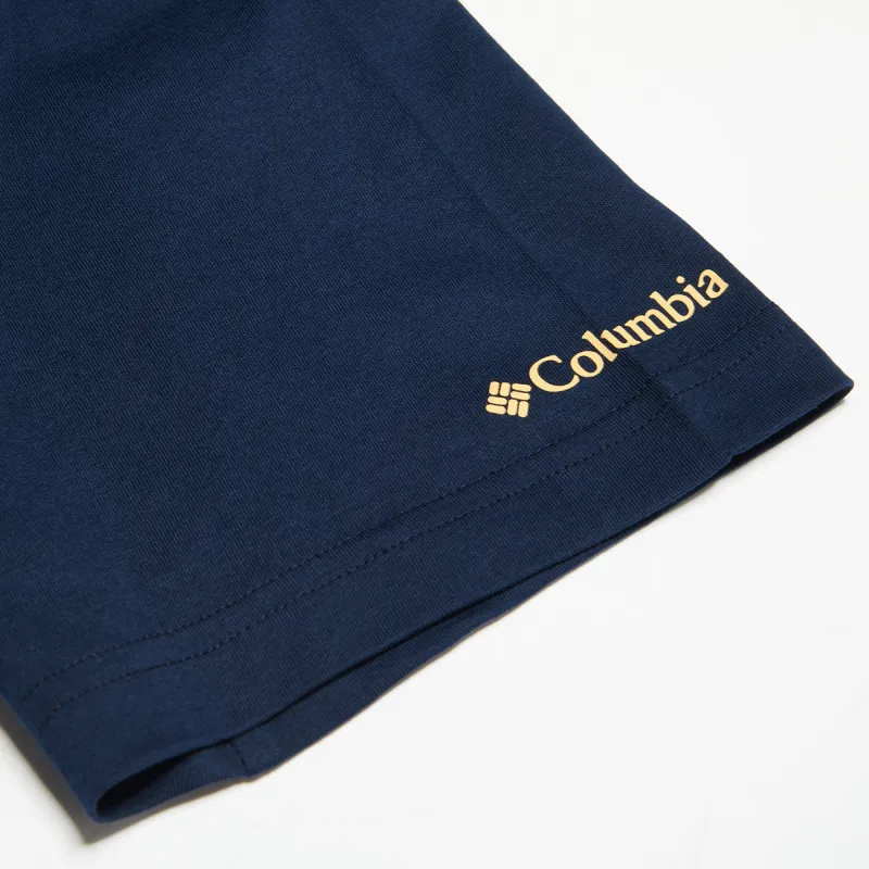 Columbia T Shirts Men Navy Blue-5