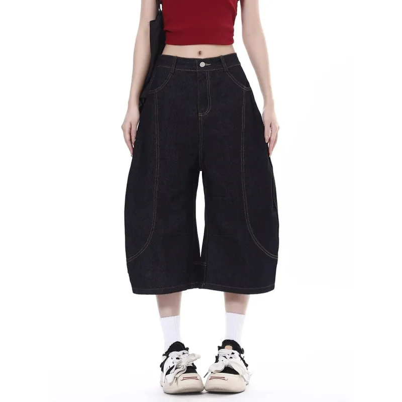 HLPT Denim Shorts Unisex-3