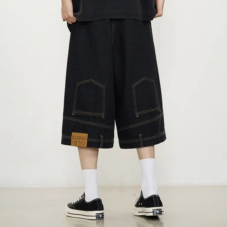 HLPT Denim Shorts Unisex-4
