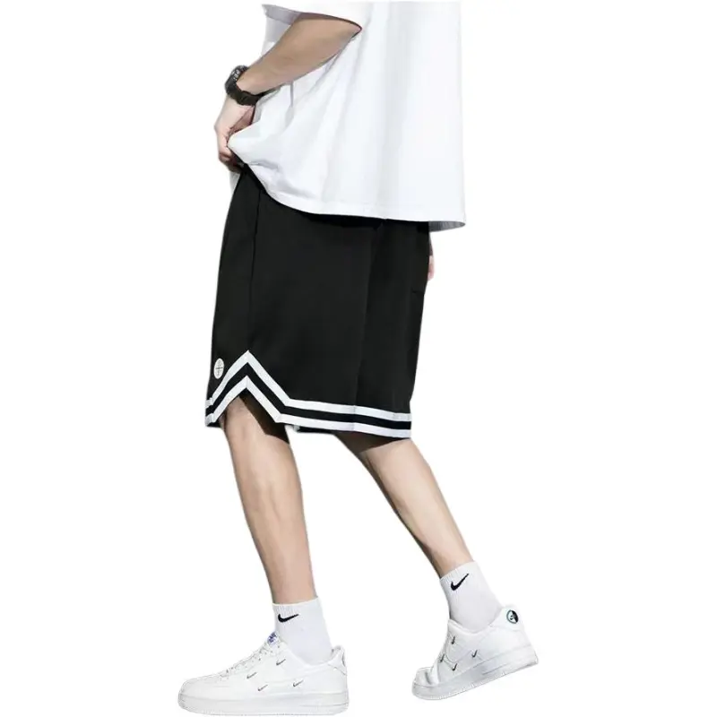 HLPT Casual Shorts Unisex Black-3