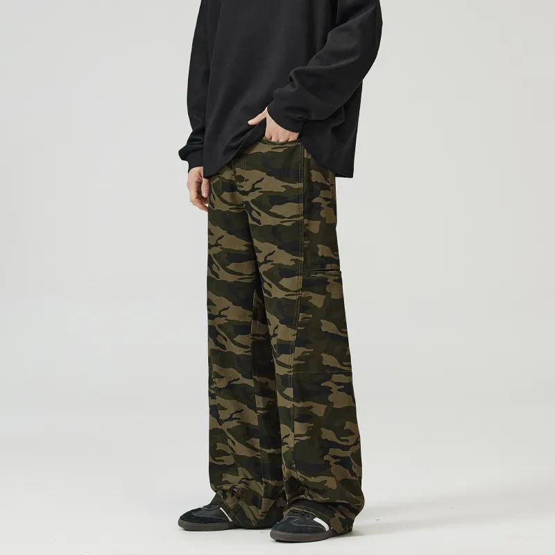 HLPT Cargo Pants Unisex Camouflage-6