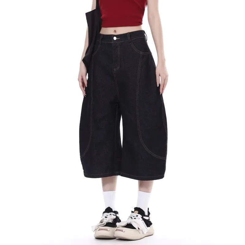 HLPT Denim Shorts Unisex-2