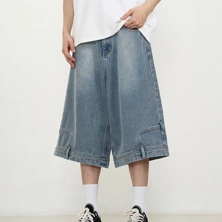 HLPT Denim Shorts Unisex-9