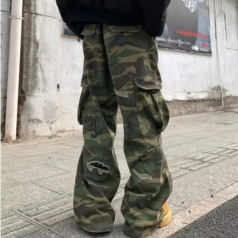 HLPT Jeans Unisex Camouflage-5
