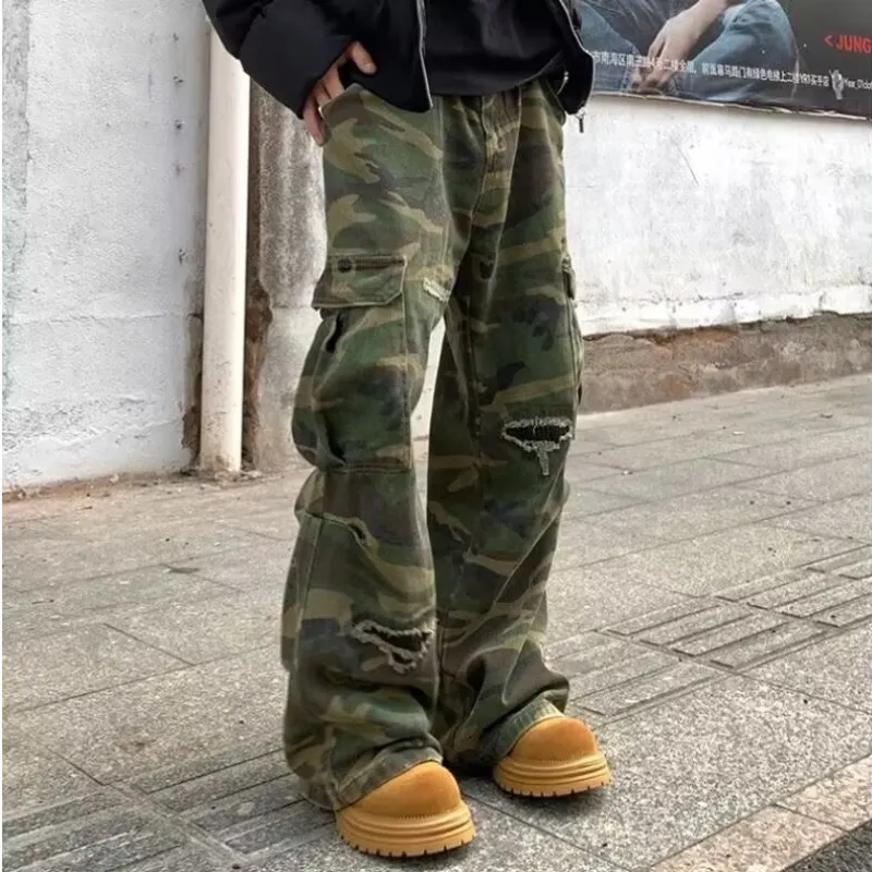 HLPT Jeans Unisex Camouflage-4