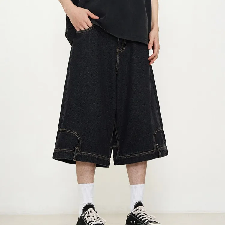 HLPT Denim Shorts Unisex-3