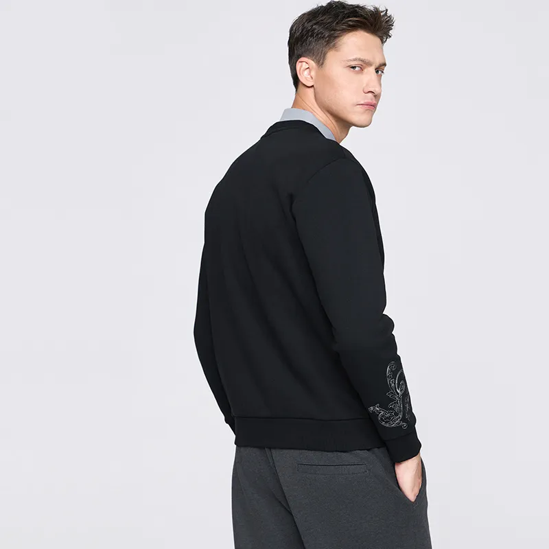 Dance With Wolves Sweatshirt Men's Black-3