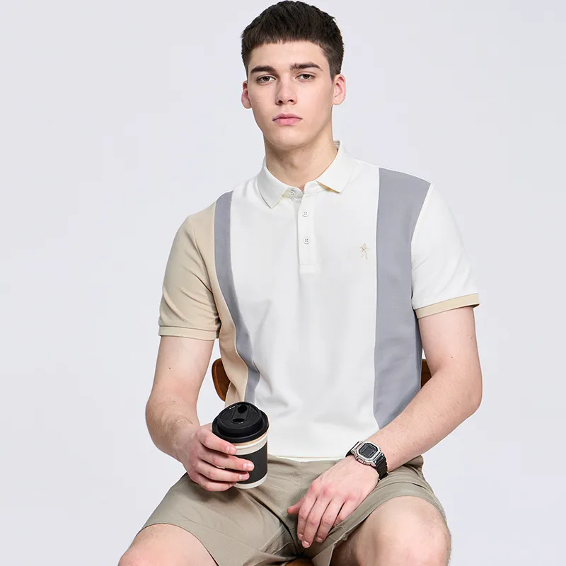 Dance With Wolves Polo Shirt Men's Ecru-3