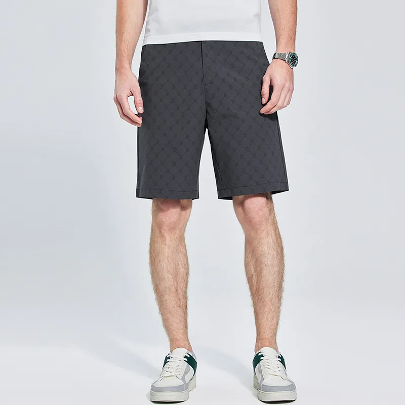 Dance With Wolves Casual Shorts Men's Dark Gray-1