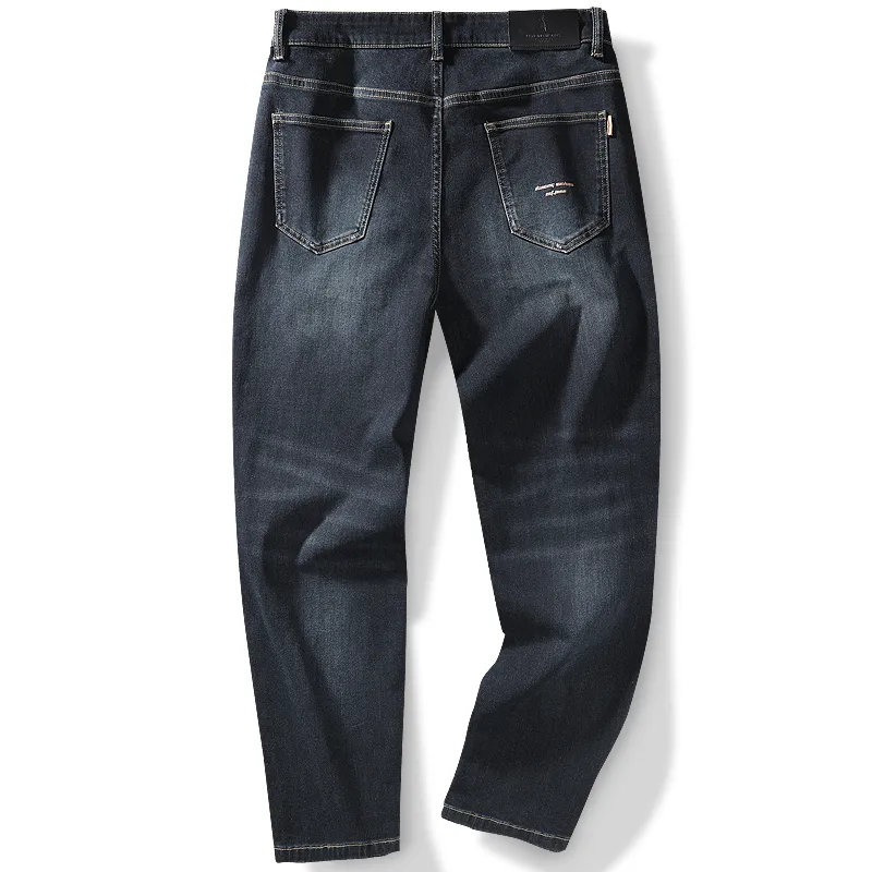 Dance With Wolves Jeans Men's Dark Blue-2