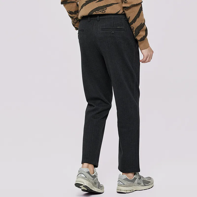 Dance With Wolves Casual Pants Men's Dark Gray-3