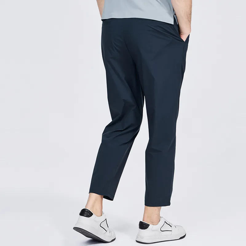 Dance With Wolves Casual Pants Men's Dark Blue-4