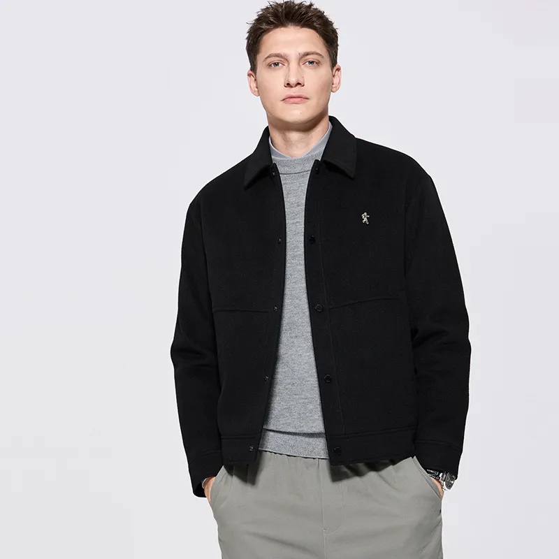 Dance With Wolves Jackets Coats Men's Black-3