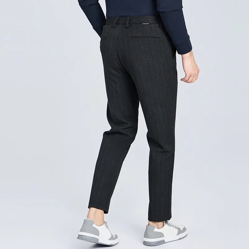 Dance With Wolves Casual Pants Men's Dark Gray-3