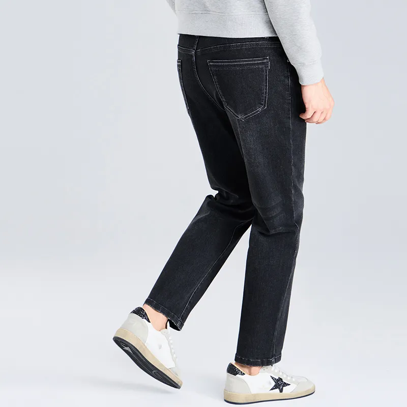 Dance With Wolves Jeans Men's Black Gray-3