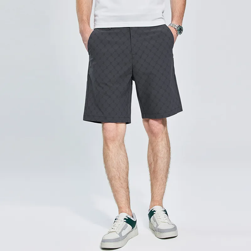 Dance With Wolves Casual Shorts Men's Dark Gray-2