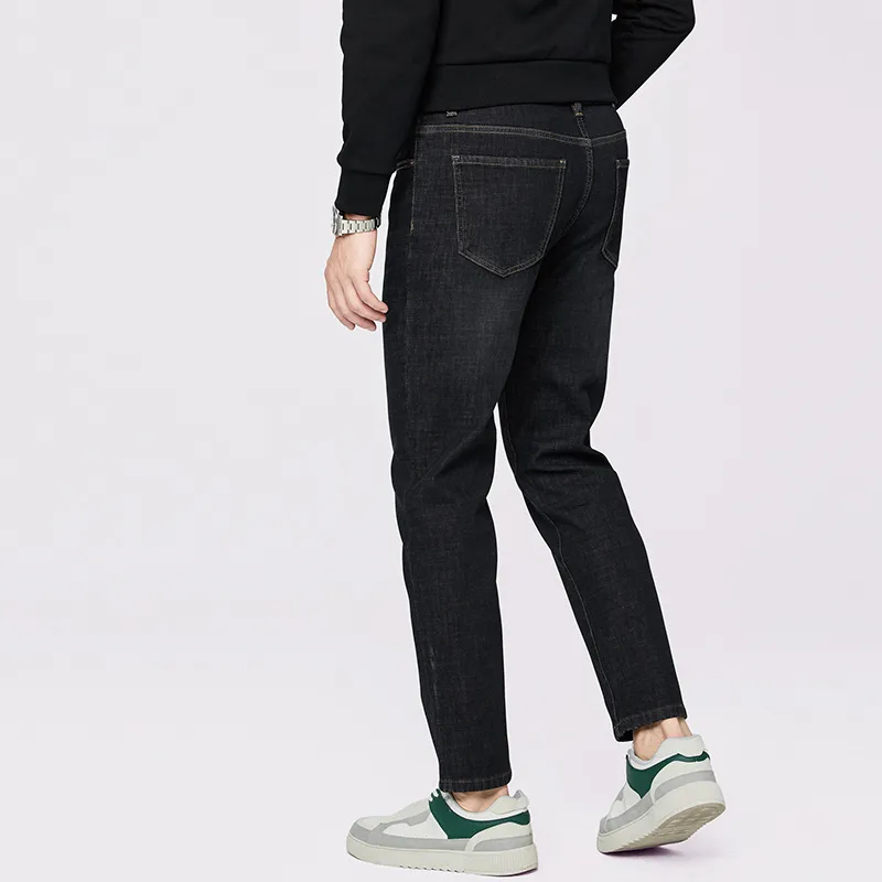 Dance With Wolves Jeans Men's Navy Blue-3