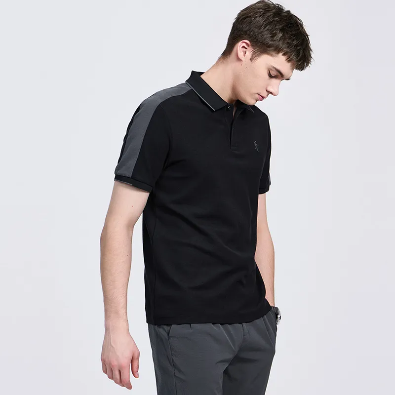 Dance With Wolves Polo Shirt Men's Black-2