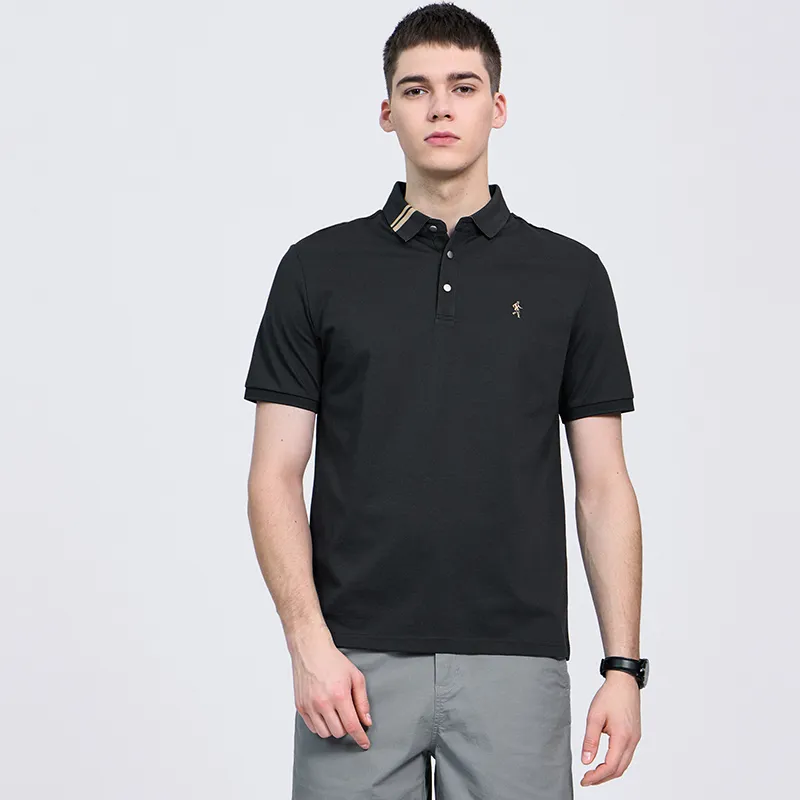 Dance With Wolves Polo Shirt Men's Carbon Gray-2